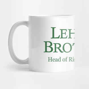 Lehman Brothers - Head of Risk Management Mug